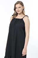 First Company Kadın İp Askılı Müslin Elbise 251K15OD