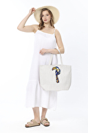 First Company Kadın İp Askılı Müslin Elbise 251K15OD