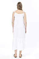 First Company Kadın İp Askılı Müslin Elbise 251K15OD