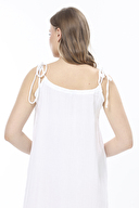 First Company Kadın İp Askılı Müslin Elbise 251K15OD