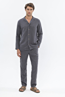 First Company Erkek Uzun Kollu Müslin Takım 251E01OD
