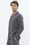 First Company Erkek Uzun Kollu Müslin Takım 251E01OD