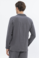 First Company Erkek Uzun Kollu Müslin Takım 251E01OD