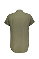 First Company Erkek Kısa Kollu Müslin Gömlek 251E04OD