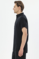 First Company Erkek Kısa Kollu Müslin Gömlek 251E04OD