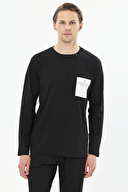 First Company Erkek Bisiklet Yaka Cep Detaylı Uzun Kollu Pijama Takımı 251EP02KL