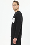 First Company Erkek Bisiklet Yaka Cep Detaylı Uzun Kollu Pijama Takımı 251EP02KL