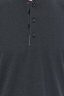 First Company Erkek Midi Yaka Yarım Düğmeli Uzun Kollu Pijama Takımı 251EP03KL