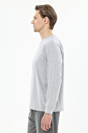 First Company Erkek Bisiklet Yaka Uzun Kollu Ribana Paçalı Pijama Takımı 251EP06KL