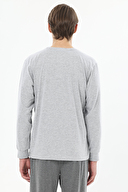 First Company Erkek Bisiklet Yaka Uzun Kollu Ribana Paçalı Pijama Takımı 251EP06KL