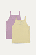 Funfair Kız Çocuk Tavşan Baskılı İkili Atlet 251KA04