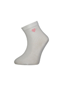 Funfair Kız Çocuk Kalp Nakışlı İkili Soket Çorap 251KC61ST