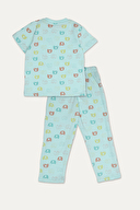 Funfair Kız Çocuk Fil Baskılı Kısa Kollu Pijama Takımı 251KT04PL