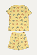 Funfair Kız Çocuk Kelebek Baskılı Kısa Kollu Şort Takımı