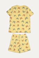 Funfair Kız Çocuk Kelebek Baskılı Kısa Kollu Şort Takımı