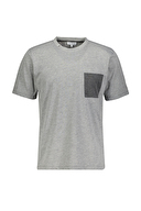 First Company Erkek Bisiklet Yaka Cep Detaylı Regular Fit Kısa Kollu Şort Takımı 251ES06KL