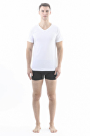 First Company Erkek U Yaka Modal Karışımlı İkili Atlet 251E6002OM