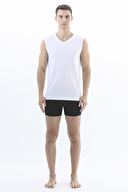 First Company Erkek V Yaka Pamuklu İkili Atlet 251E6004OM