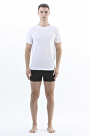 First Company Erkek Bisiklet Yaka Modal Karışımlı İkili Fanila 251E6007OM