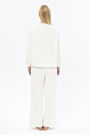 Shefame Kadın Bisiklet Yaka Reglan Kol Sweatshirt 252K7003TR