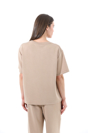 Shefame Kadın Oversize Pijama Üstü 252K7008TR