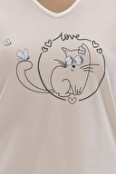 Shefame Kadın Şort Takımı 252K7083SV