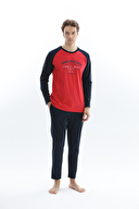First Company Erkek Yılbaşı Temalı Pijama Takımı 252E6027TK