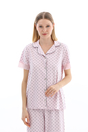 Shefame Kadın Düğmeli Pijama Takımı 261K7001MB