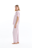 Shefame Kadın Düğmeli Pijama Takımı 261K7001MB