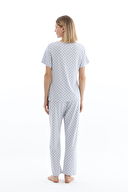 Shefame Kadın Tişört Pijama Takım 261K7003MB