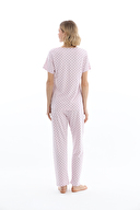 Shefame Kadın Tişört Pijama Takım 261K7003MB