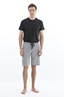 First Company Erkek Penye Düz Erkek Şort 261E6016PI