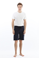 First Company Erkek Penye Düz Erkek Şort 261E6022PI