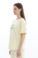 Shefame Kadın Likralı Kompakt Penye Şort Takım 261K7094PI