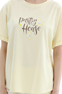 Shefame Kadın Likralı Kompakt Penye Şort Takım 261K7094PI