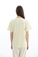 Shefame Kadın Likralı Kompakt Penye Pijama Takım 261K7095PI