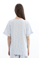 Shefame Kadın Likralı Kompakt Penye Şort Takım 261K7096PI