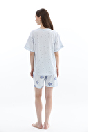 Shefame Kadın Likralı Kompakt Penye Şort Takım 261K7096PI