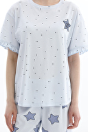 Shefame Kadın Likralı Kompakt Penye Şort Takım 261K7096PI