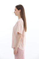 Shefame Kadın Likralı Kompakt Penye Şort Takım 261K7098PI