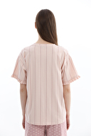 Shefame Kadın Likralı Kompakt Penye Şort Takım 261K7098PI