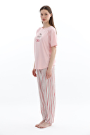 Shefame Kadın Oslo Kısa Kollu Pijama Takımı 261K7103PI