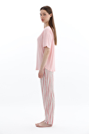 Shefame Kadın Oslo Kısa Kollu Pijama Takımı 261K7103PI