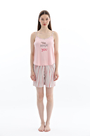 Shefame Kadın Oslo İp Askılı Şort Takımı 261K7105PI