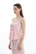 Shefame Kadın Oslo İp Askılı Şort Takımı 261K7105PI