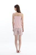 Shefame Kadın Oslo İp Askılı Şort Takımı 261K7105PI