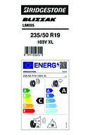 Lastik Kış Bridgestone 235/50 R19 Blizzak LLM 005 103 XL V