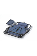 Aventurar Kademeli Katlanır Kamp Sandalyesi Lacivert