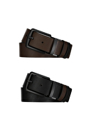 First Company Erkek Kemer 26YFC019576 Siyah/Kahve