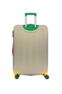 Travel Zone Sert Valiz 26TZ153-ABS800-70CM Bej